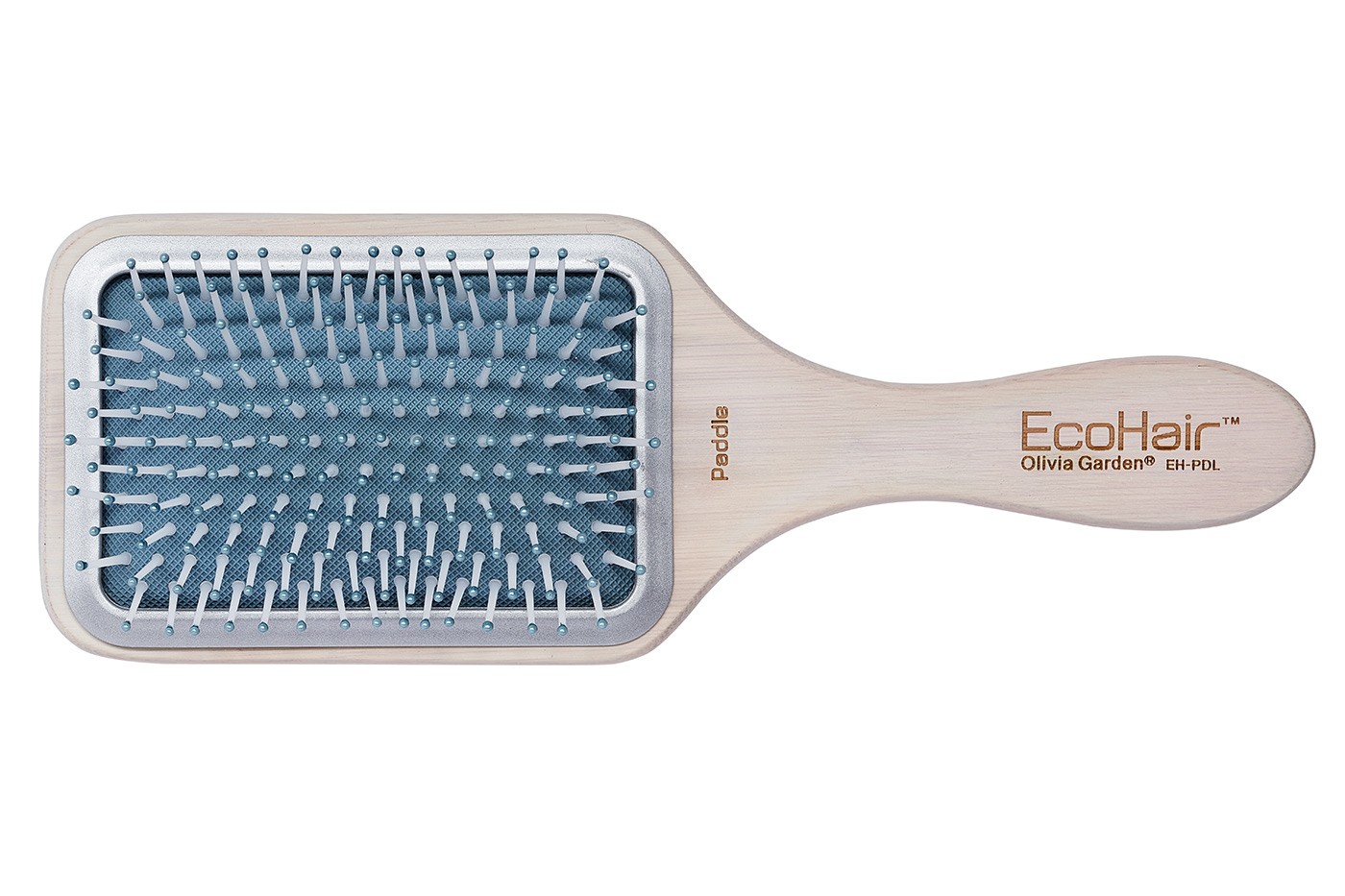 Eliminate frizz with Olivia Garden’s Eco Hair Paddle Brush Eliminate frizz with Olivia Garden’s Eco Hair Paddle Brush