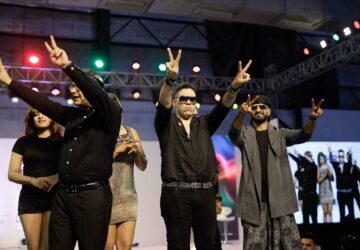 Savio John Pereira, Abhay Girdhar and Naseem Salmani @ Live Stage of HBS 2022 | Cut, Colour & Style