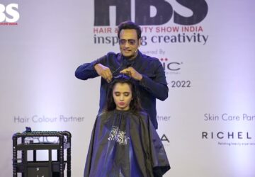 Hairstylist Tanveer Sheikh @ Wedding Stage of HBS 2022 | Hair styling | Hairdo | Hair Seminar