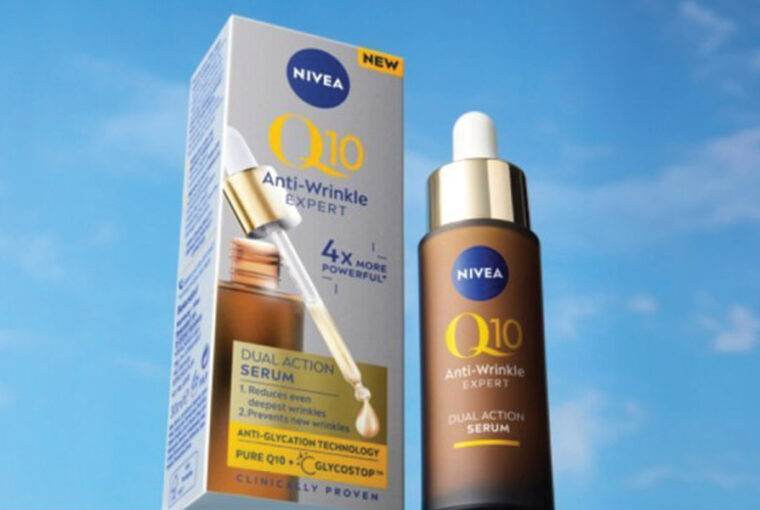 Nivea launches Q10 Dual Action serum to bring anti-glycation ’to the masses’ Nivea launches Q10 Dual Action serum to bring anti-glycation ’to the masses’