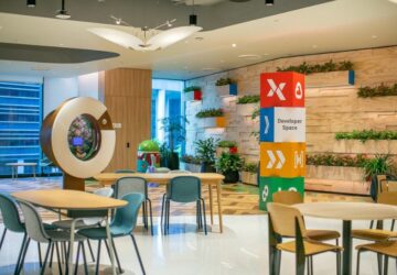 Google Singapore Office is a Wellness Oasis Google Singapore Office is a Wellness Oasis