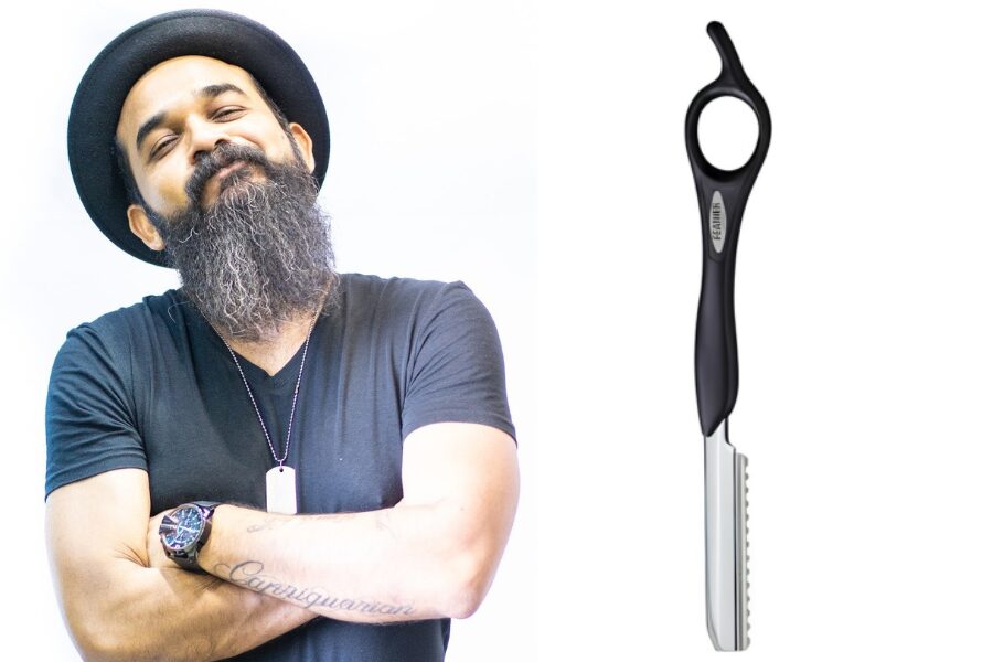 For Bony Sasidharan, the feather razor