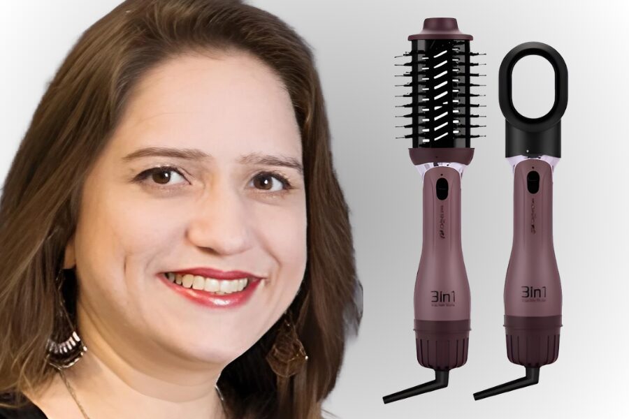 Disha Mehr selects the IKonic Me 3-in-1 Express Styler for hair.